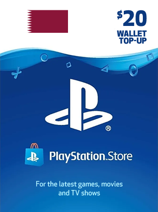 PlayStation Network Gift Card 20 USD - PSN - QATAR