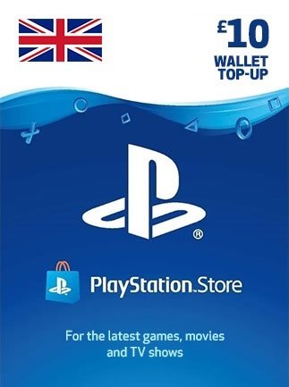 PlayStation Network Gift Card 10 GBP PSN UNITED KINGDOM