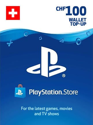 PlayStation Network Gift Card 100 CHF - PSN SWITZERLAND